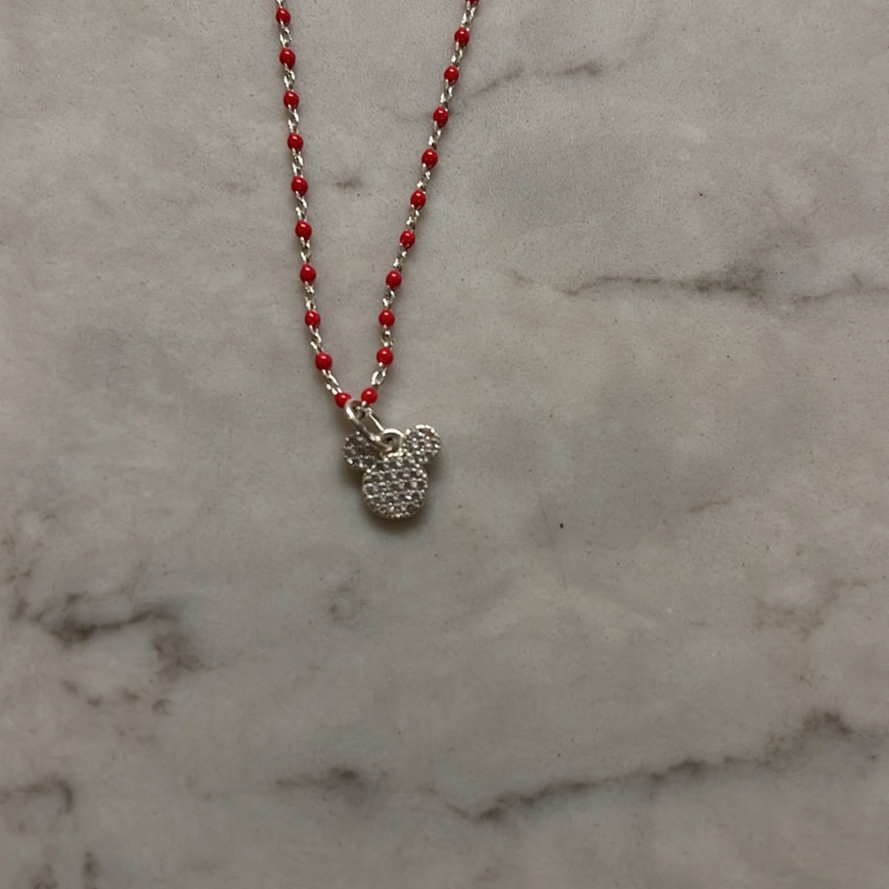 Last Chance! 🚨Disney Mickey Mouse Sterling Silver Necklace